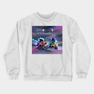 Stars in Space Crewneck Sweatshirt